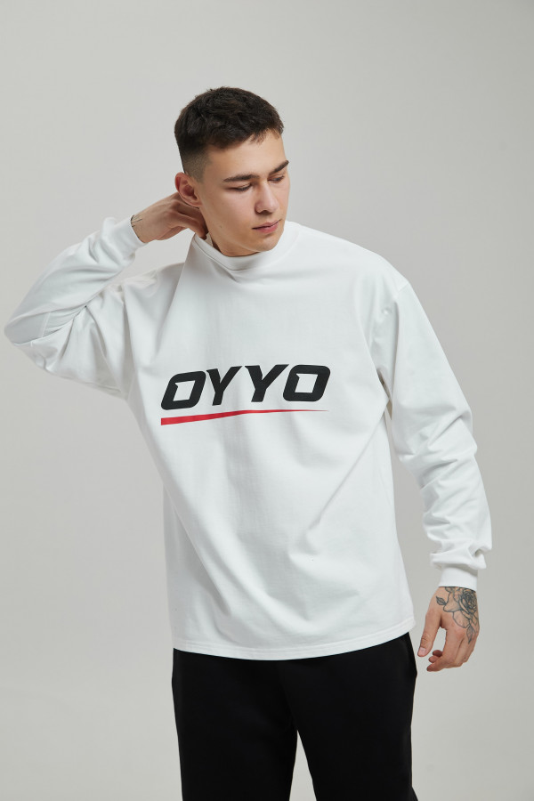 Лонгслив OYYO RACER RED белый S
