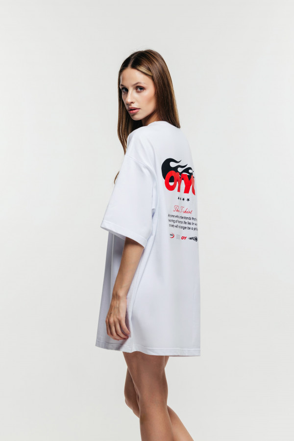 Футболка OYYO FLAME белая (L)