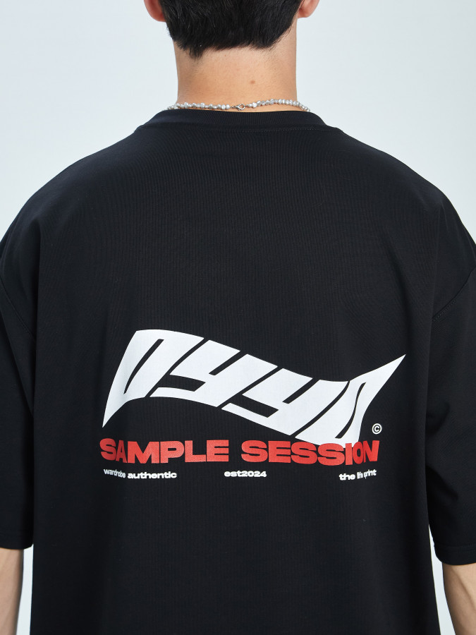 Футболка OYYO SAMPLE SESSION черная M