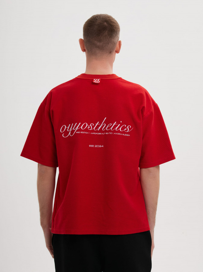 Футболка OYYOSTHETICS красная L
