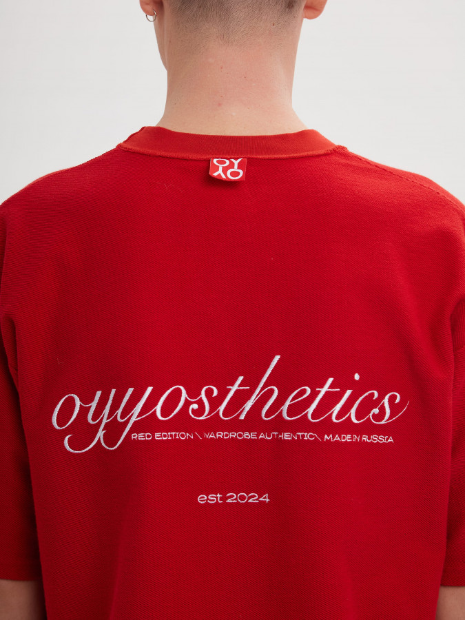 Футболка OYYOSTHETICS красная L