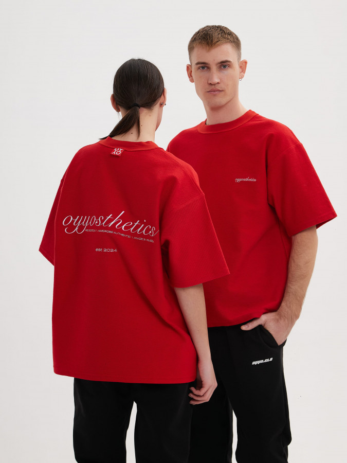 Футболка OYYOSTHETICS красная L