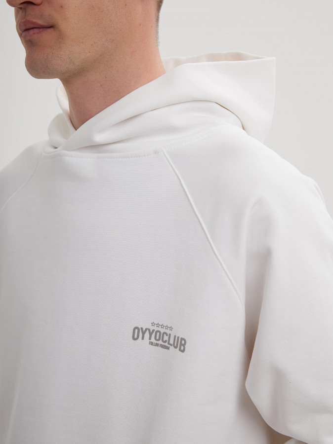 Худи OYYO CLUB белый (S)