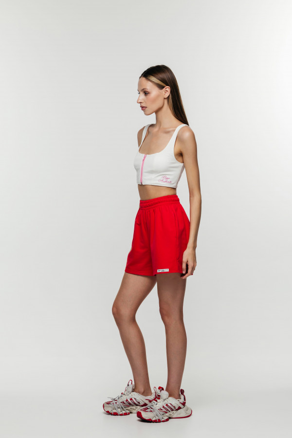 Шорты OYYO WOMEN BASE красные (S)